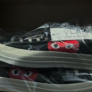 SOLD Comme des Garcons Play Converse